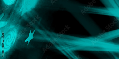 Diagram comparing the speed of light to slower moving sound waves, symbolizing scientific discovery, Beautiful light flashes. Dust particles fly in space. Bokeh effect. Horizontal light rays.
