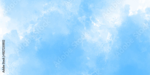 The nature of blue sky with cloud in the morning. panorama sky and cloud summertime beautiful background. Beautiful cloud in blue sky. Clear Blue Sky with Fluffy White Clouds on Sunny Day. 