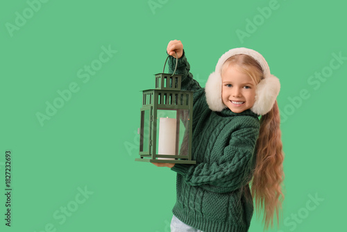 Cute little girl with Chris...