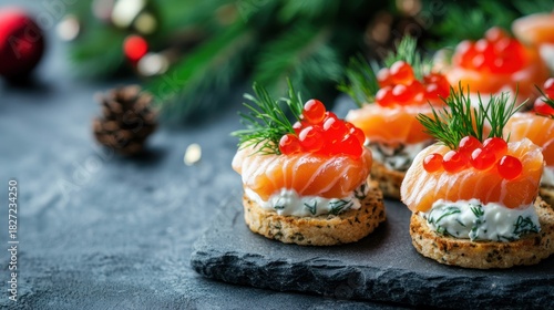 Delicious Smoked Salmon and Caviar Appetizers for Holiday Celebrations