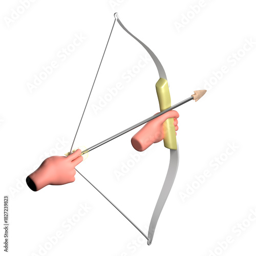 3D Render Archery