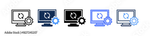 System Sync multiple icon