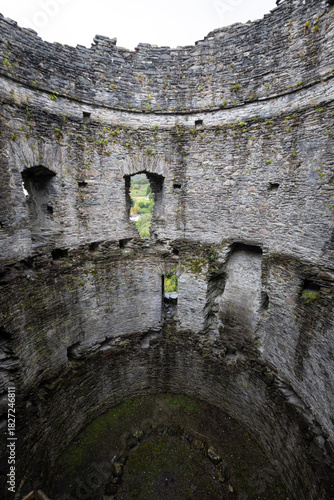 Dolbadarn Castle in Snowdonia in North Wales