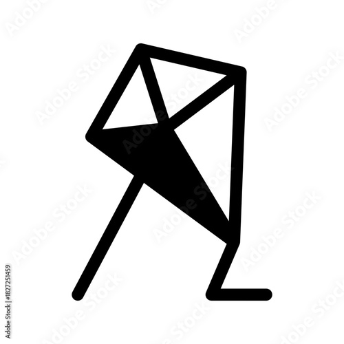 Kite Icon Vector Symbol Design Illustration