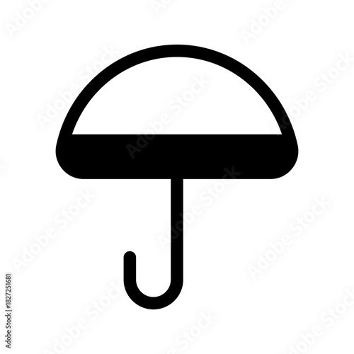 Umbrella Icon Vector Symbol Design Illustration