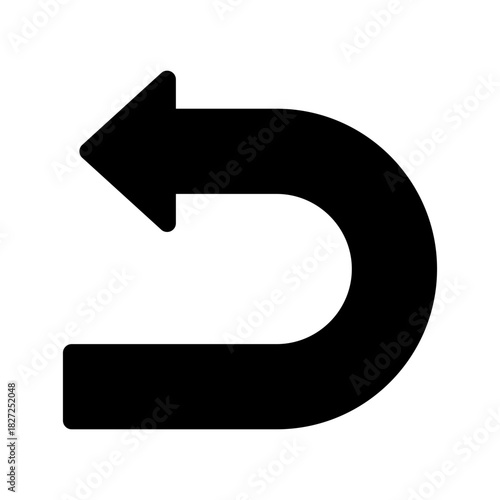 Back Icon Vector Symbol Design Illustration