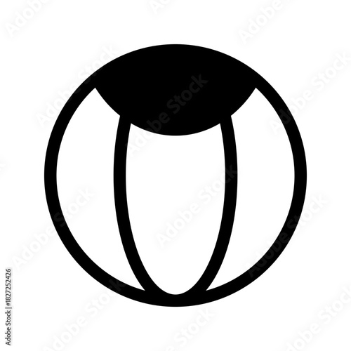 Ball Icon Vector Symbol Design Illustration