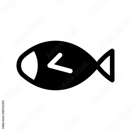 Fish Icon Vector Symbol Design Illustration