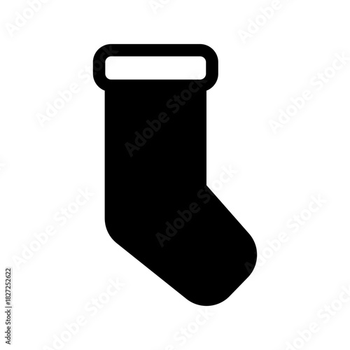 Sock Icon Vector Symbol Design Illustration