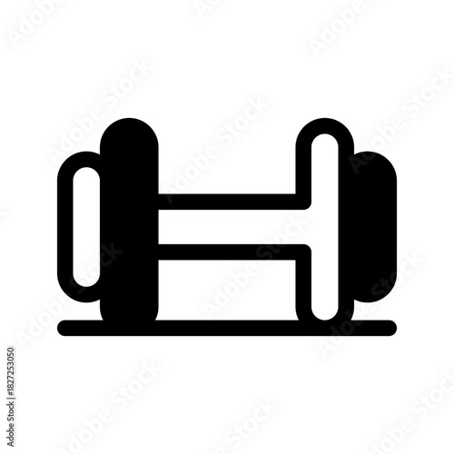 Fitness Icon Vector Symbol Design Illustration