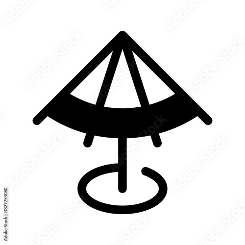 Umbrella Icon Vector Symbol Design Illustration