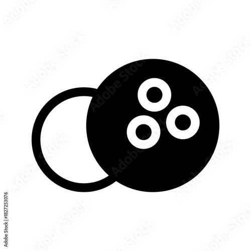 Bowling Icon Vector Symbol Design Illustration