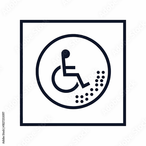 Accessible Icon for People with Disabilities.