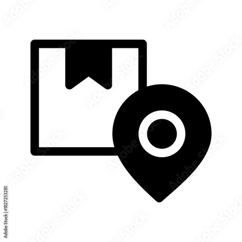 Logistic Icon Vector Symbol Design Illustration