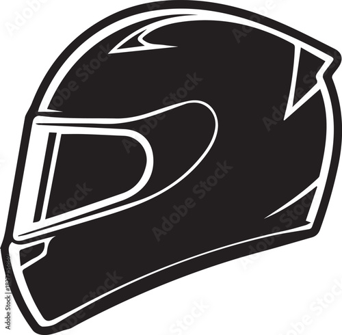 helmet vector helmet logo illustration for motorcycle rider protection