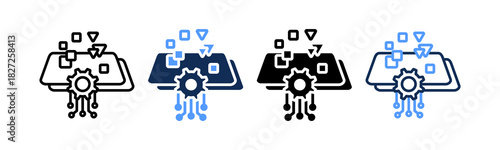 Platform multiple icon