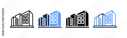 Company multiple icon