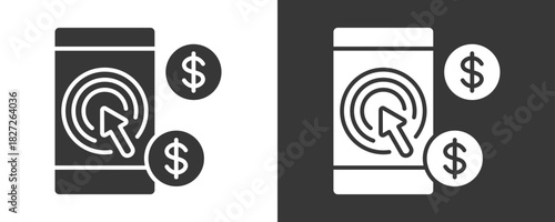 Cpc Icon Set Vector Collection Isolated In Black And White