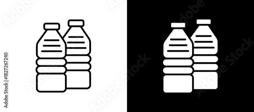 Water blackwhite icon