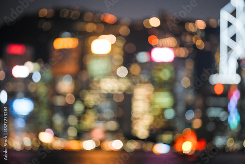 Hong Kong - Victoria harbour at sunset.
Hong Kong Island from Kowloon.