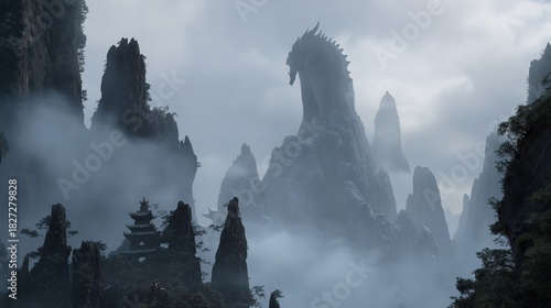 Taotie, a monster from the Chinese Classic of Mountains and Seas