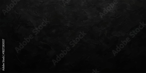 Dark vintage grunge wall texture background, old black textured paper design surface
