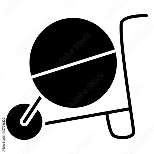 Construction Mixer Wheelbarrow