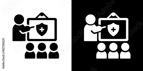 Hygiene Awareness Icon Vector Illustration. Flat Style Design Created For Creative Flexibility In Light And Dark Versions. 