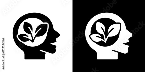 Mental Hygiene Icon Vector Illustration. Flat Style Design Created For Creative Flexibility In Light And Dark Versions. 