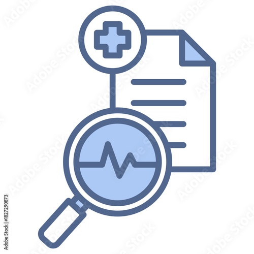 Monitoring Blue Icon Style