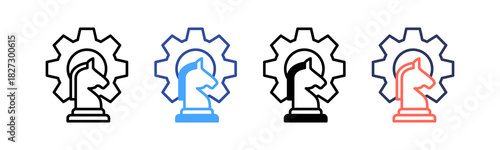 Strategy multiple icon