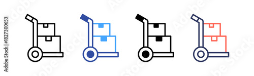 Suppliers multiple icon