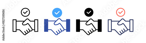 Trust  multiple icon