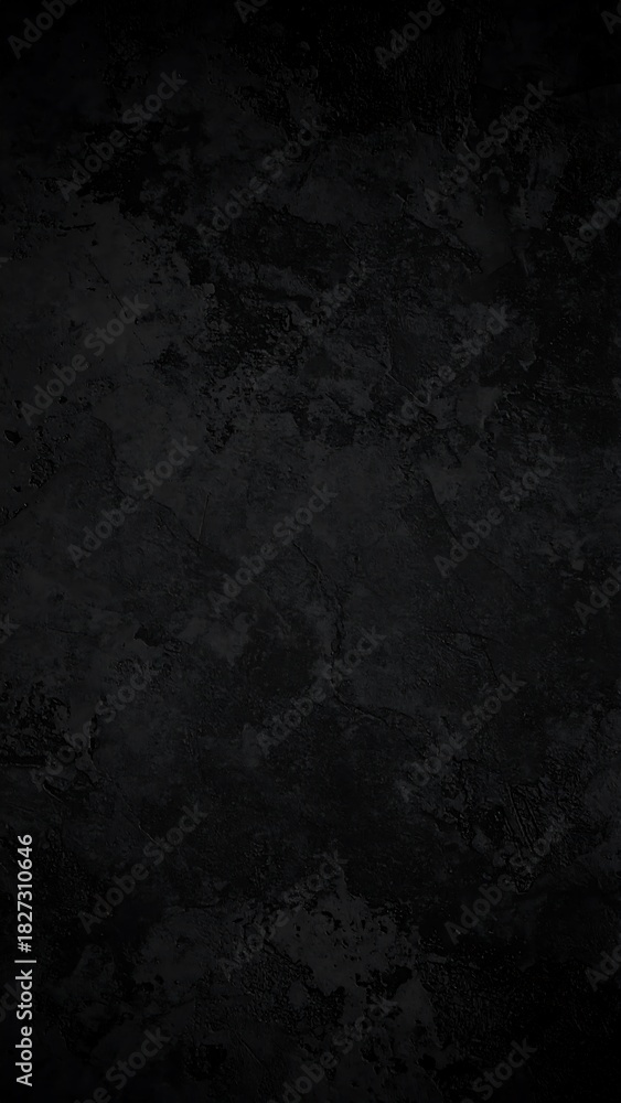 Fototapeta premium Dark textured background with mottled streaks, giving a rough and aged look