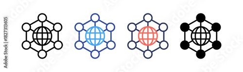 Network multiple icon