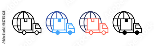 Delivering multiple icon