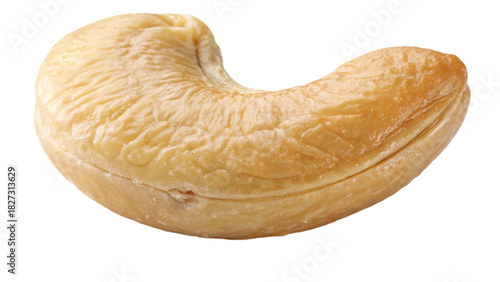Premium Roasted Cashew Nut on Transparent Background