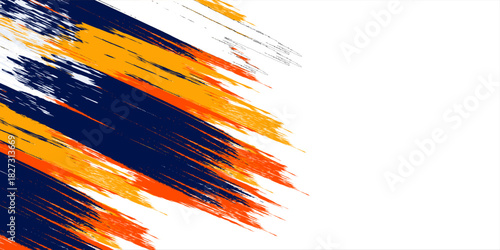 Colorful silhouette style design, grunge. Design concept to celebrate national sports day of badminton and basketball. Sports