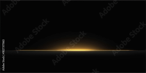 Dark night time-lapse motion art of a burning candle's glowing light ray with blue flare illustration loop backdrop