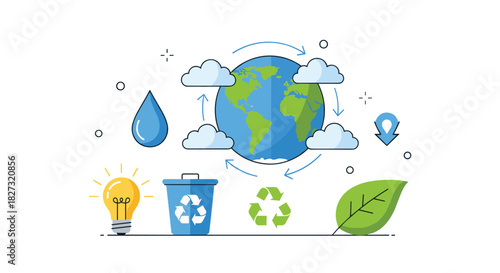 Embrace sustainable solutions for a greener future with eco-friendly recycling and conservation practices to protect our planet's natural resources