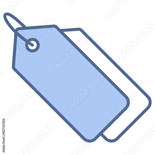 Price Tag Blue Icon