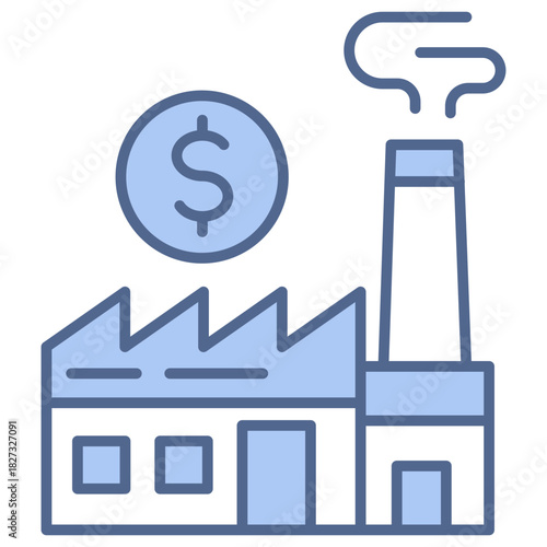 Wholesale Price Blue Icon