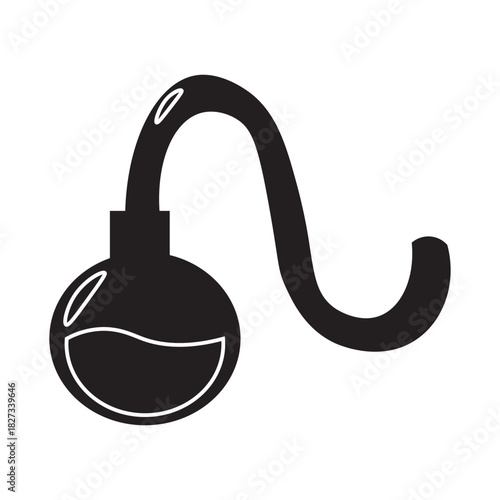 Distillation Flask glyph icon