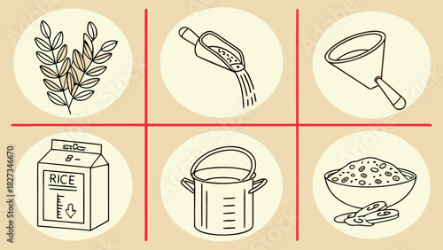 Ingredients and Tools for Plant-Based Milk Preparation