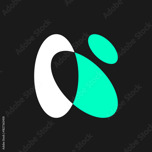 Abstract logo. Logo design. Template elements. Geometric abstract logo