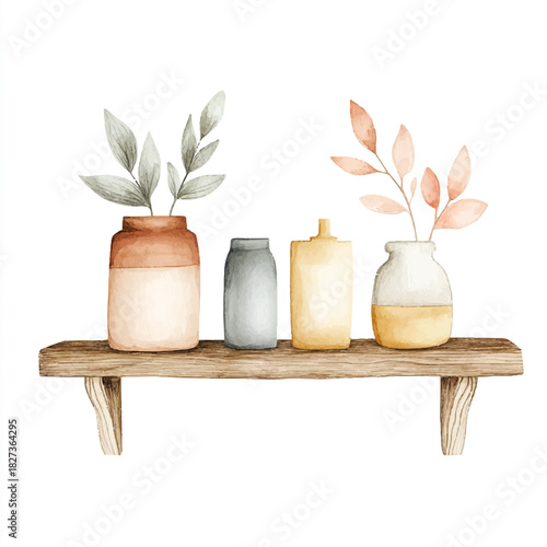 yuniazizah__cute_Wall_shelf__in_neutral_muted_colours_in_the_st_f419204d-1427-4c3d-aa66-9835e9d40e1a