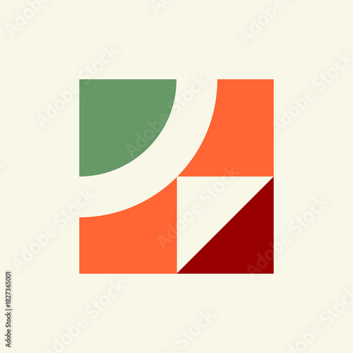 Free Download Abstract logo. Logo design. Template elements. Geometric abstract logo - GFXLoad
