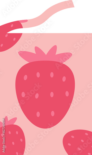 Strawberry Face Mask Element, Skin Care routine