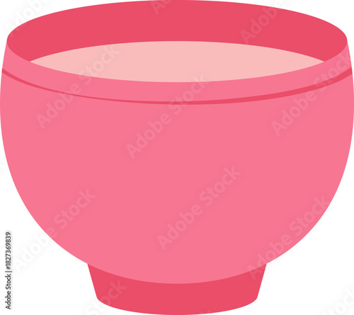 Mixing Bowl with pink Clay Face Mask