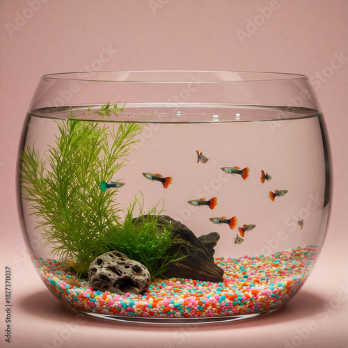 구피 어항 물고기